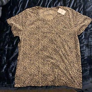 *NWT* J.Crew Leopard Tee